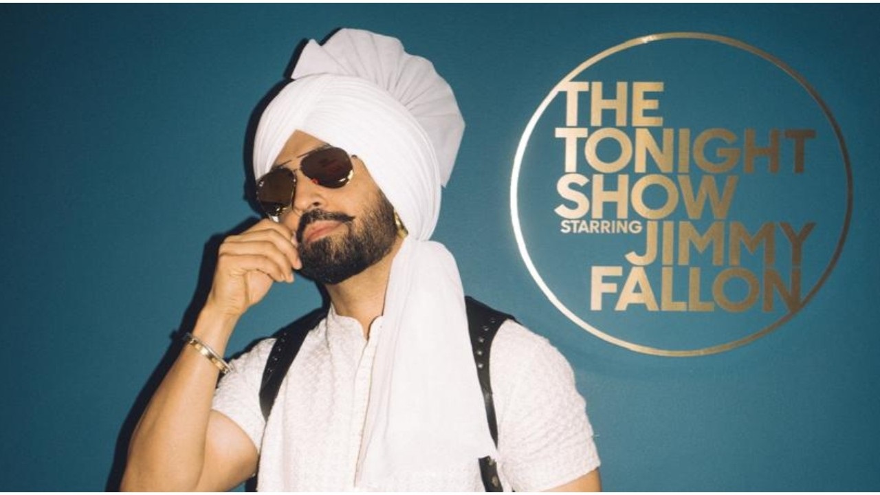 Diljit Doanjh at Jimmy Fallon Show