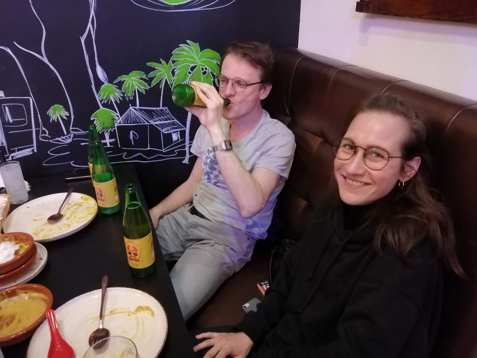 European Community enjoying Malayali Beer