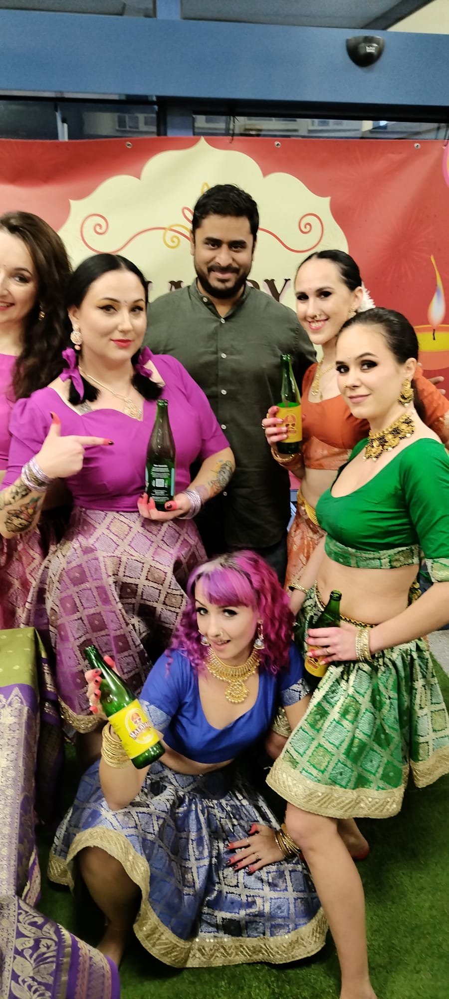 Chandu Nair with Malayali Beer