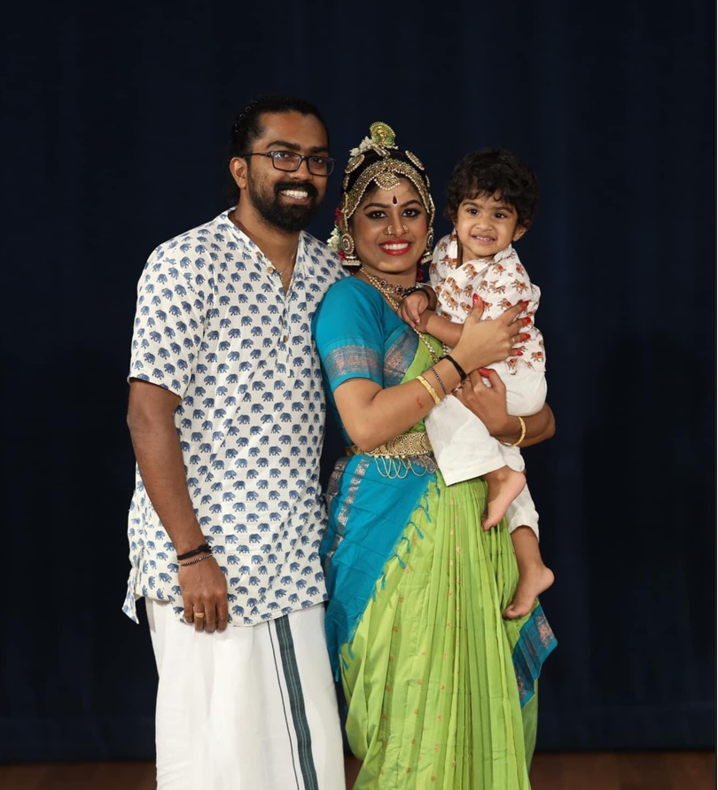 Reshma with her family