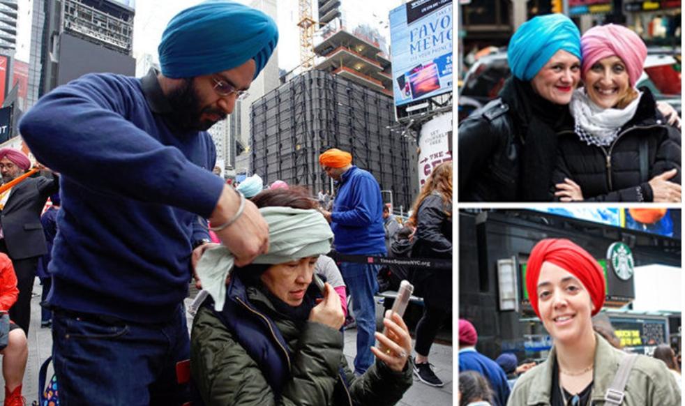 Turban Day, Sikh, Times Square, NYC