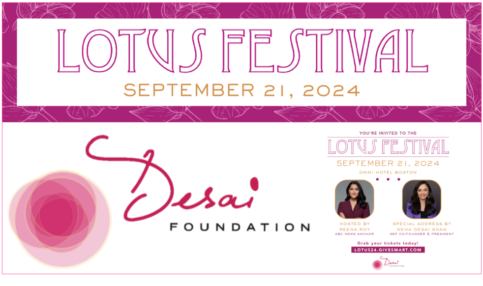The Desai Foundation - Lotus Festival