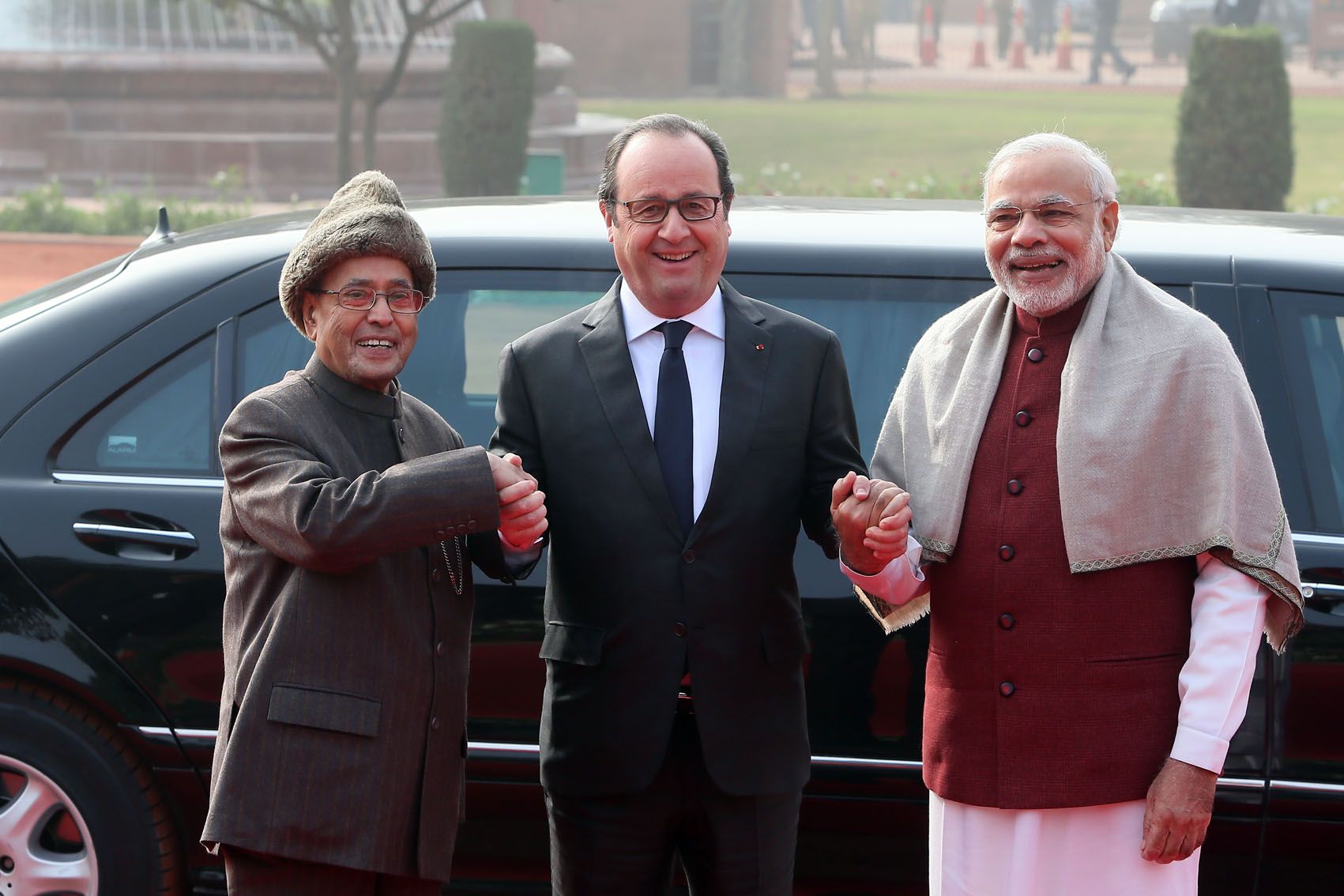 Jacques Chirac in India