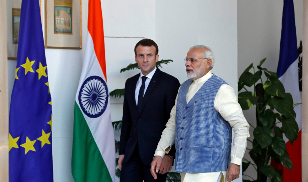 Modi and Macron